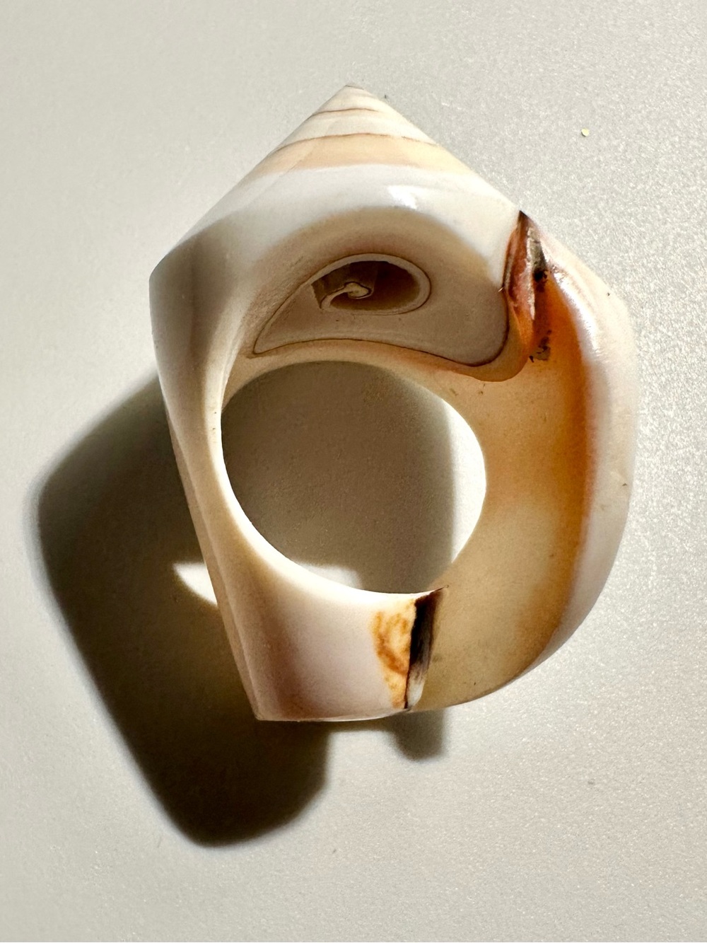 Shell Ring ๐ Approx Size 6 - Picture 5 of 6
